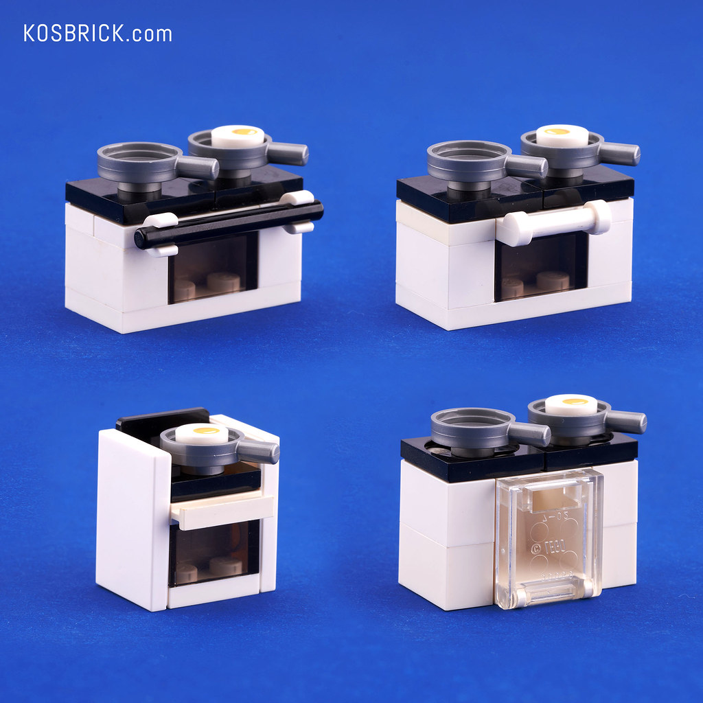 Lego Kitchen Stove (Instruction Tutorial) See the tutorial… Flickr