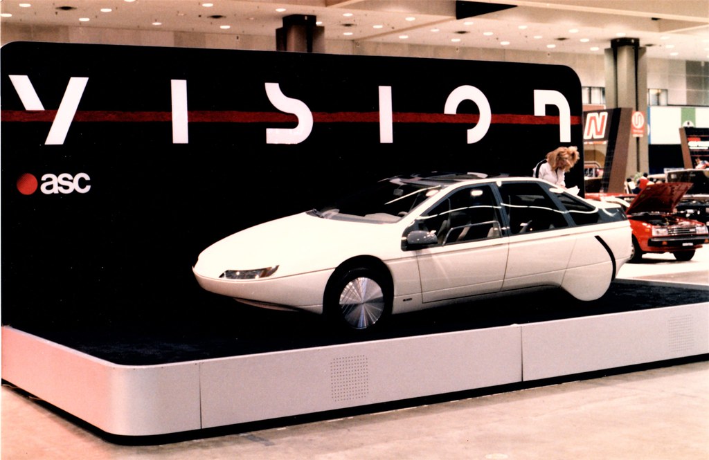 1985 ASC Vision Concept Car American Sunroof Corporation a… Flickr
