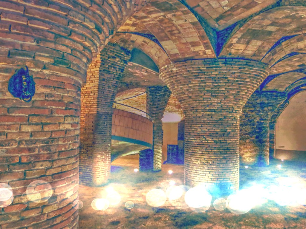 Basement Casa Vincens, Barcelona, Spain. Oniric effects by… Flickr
