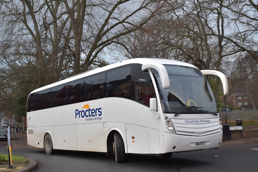 Procters Coaches WSU873 Abbey Road, Darlington December… Flickr