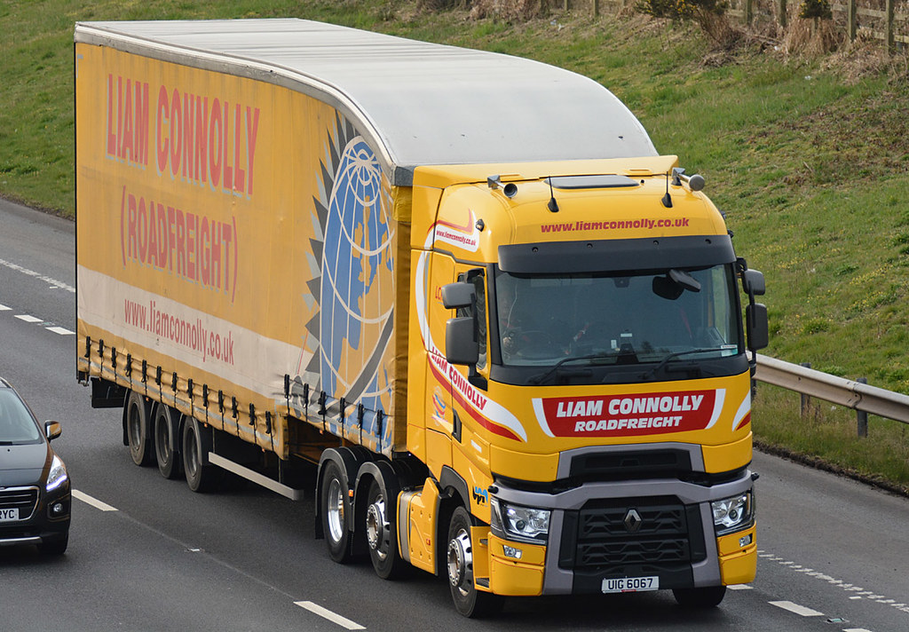 Liam Connolly Roadfreight UIG 6067 M6 Todhills 20/04/2021 Flickr