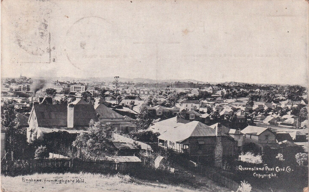 Brisbane from Highgate Hill 1905 a photo on Flickriver