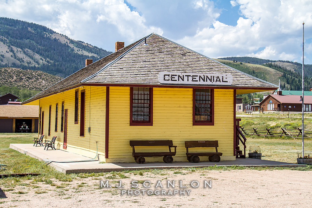 Centennial Depot Centennial, Wyoming "The Centennial Dep… Flickr