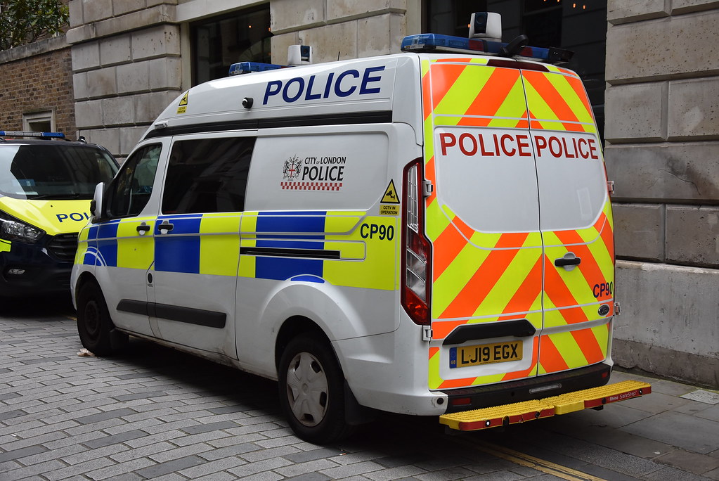 City of London Police Ford Transit Station Van LJ19 … Flickr