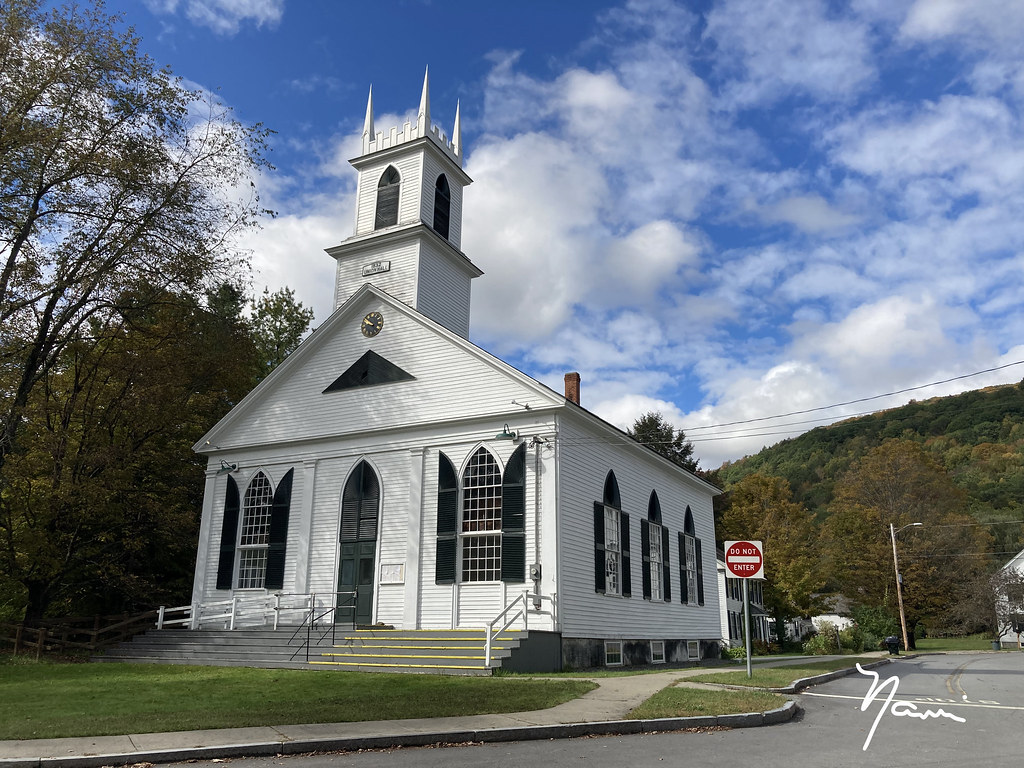 Small town gothic Union Hall, Newfane, Vermont 10621 ninth23 Flickr