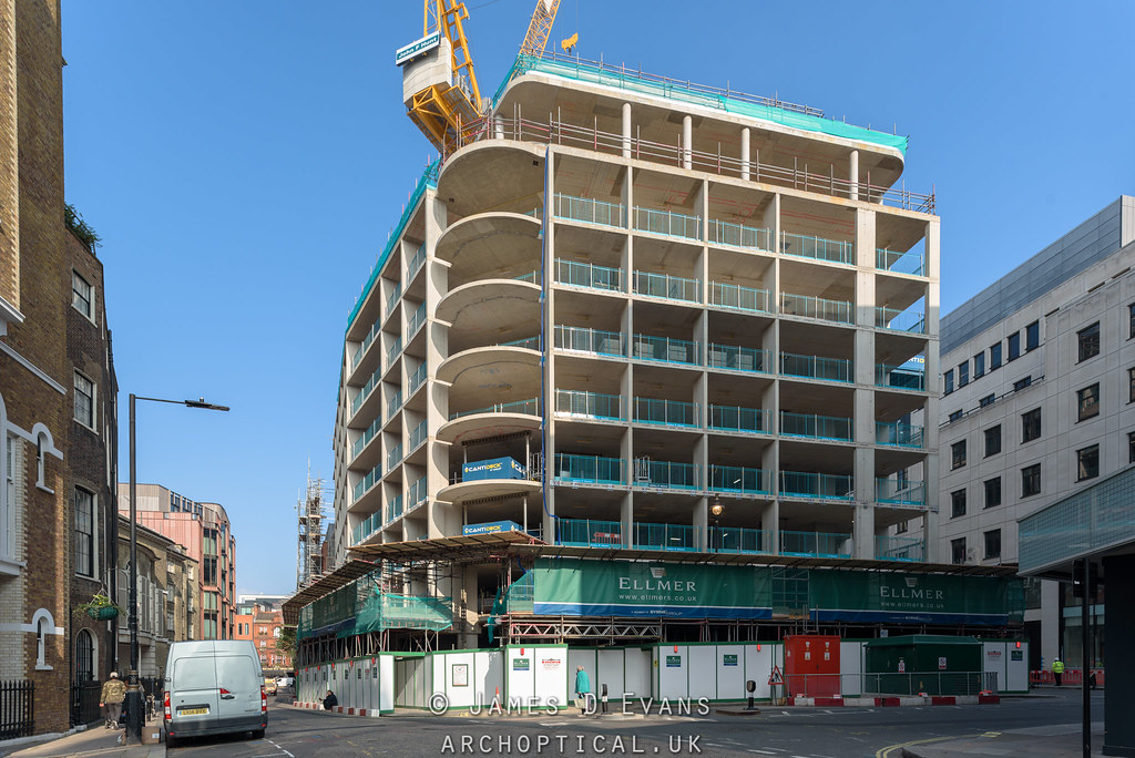 Marylebone Hotel Welbeck Street Car Park site (October 2021