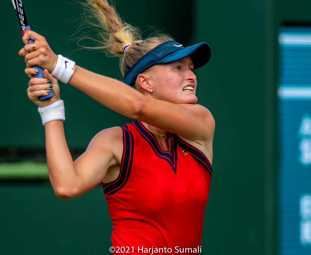 BNP Paribas Open Indian Wells 2021 Elvina Kalieva Harjanto Sumali