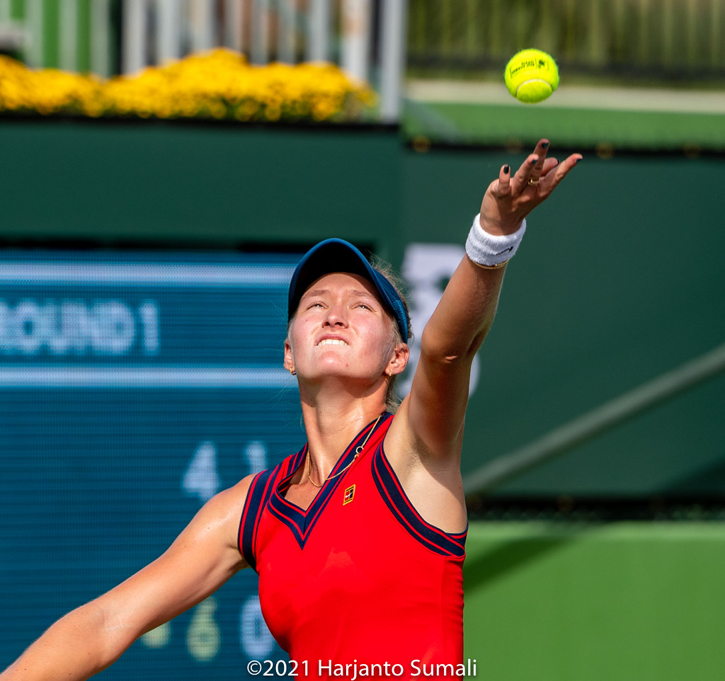 BNP Paribas Open Indian Wells 2021 Elvina Kalieva Harjanto Sumali
