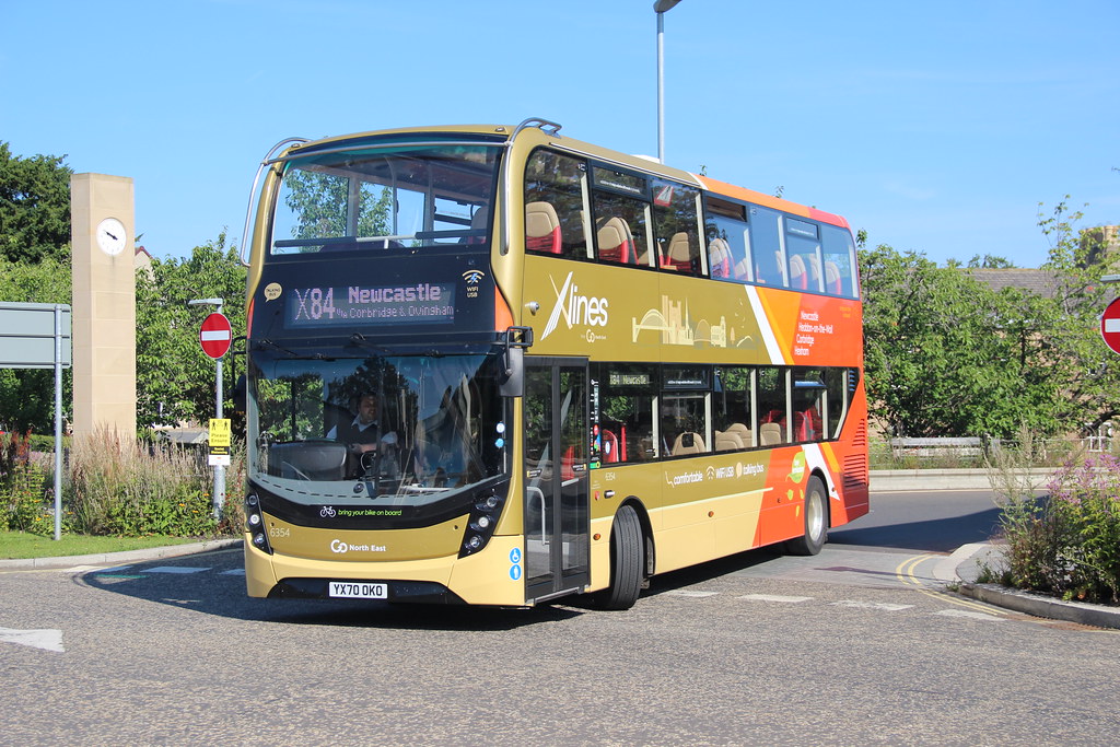 6354 YX70OKD GO NORTH EAST Hexham Bus Station david smith Flickr