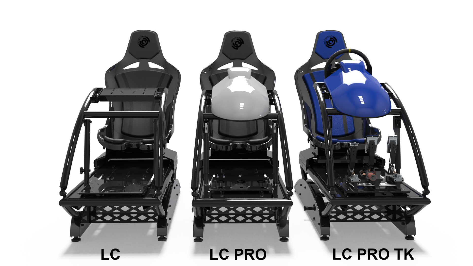 Motion Simulation LC Series Swappable Gaming Chair Bsimracing