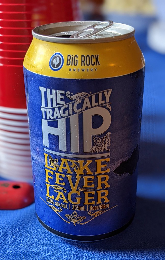 mmmm.....beer The Tragically Hip Lake Fever Lager Big Rock… Flickr