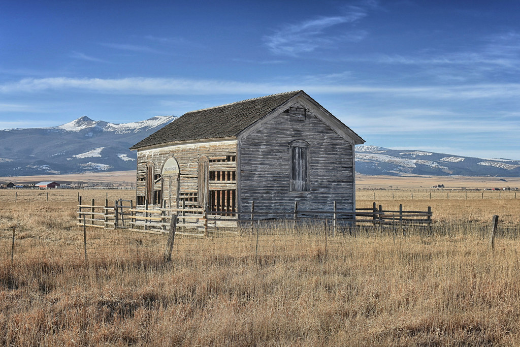 The Lord's House Morrisite church in Powell County, Montan… Flickr