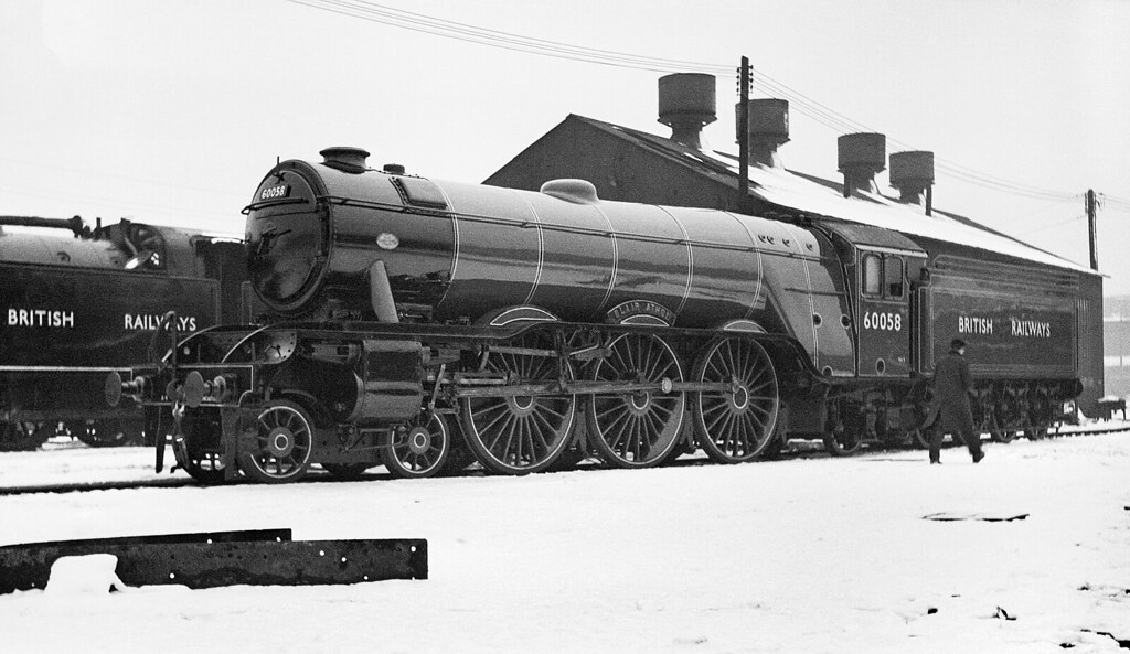 A3 'Blair Athol' BR 60058 at Doncaster Works 06031949 Flickr