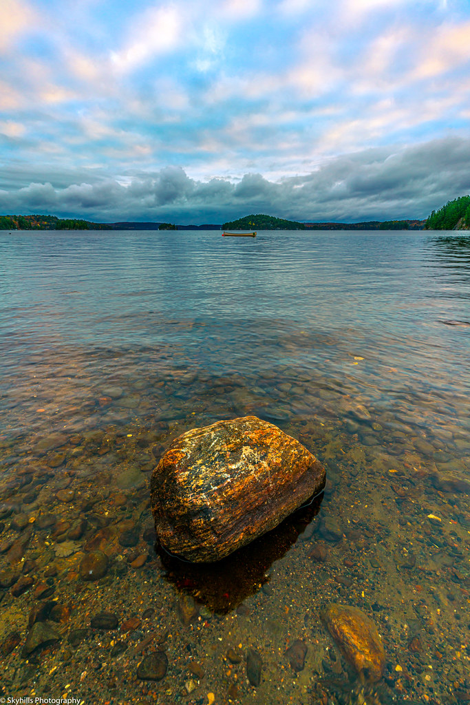 In the shallows of Mary Lake. Port Sydney, Ontario Daniel Gibson