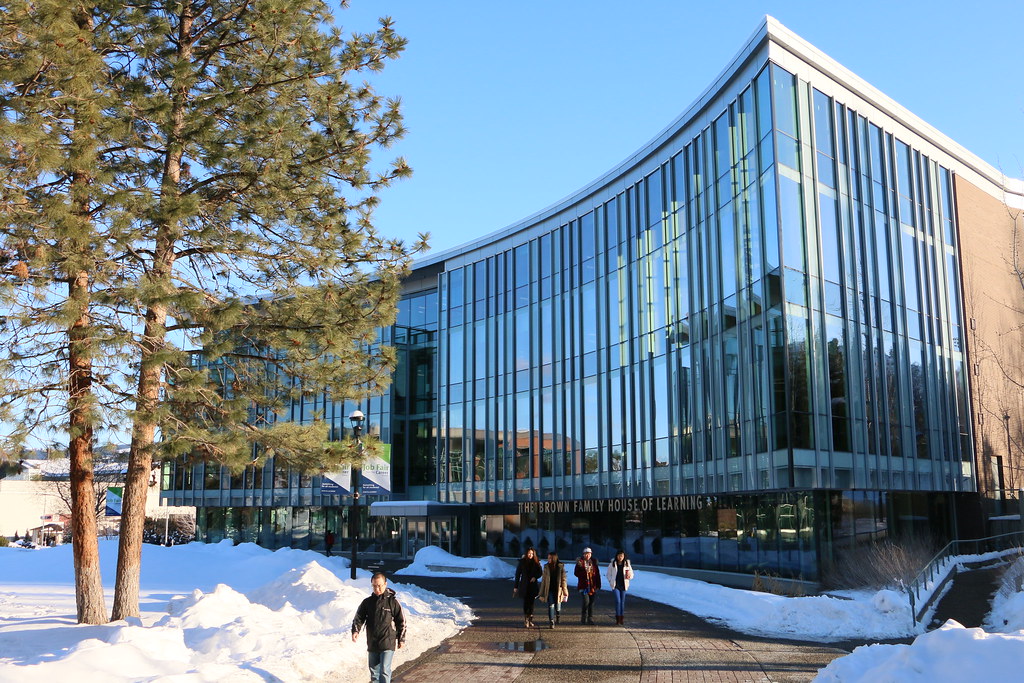 Brown Family House of Learning winter Thompson Rivers University Flickr