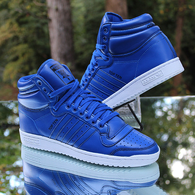 Adidas Top Ten Hi Men’s Size 9.5 Collegiate Royal Blue Whi… Flickr