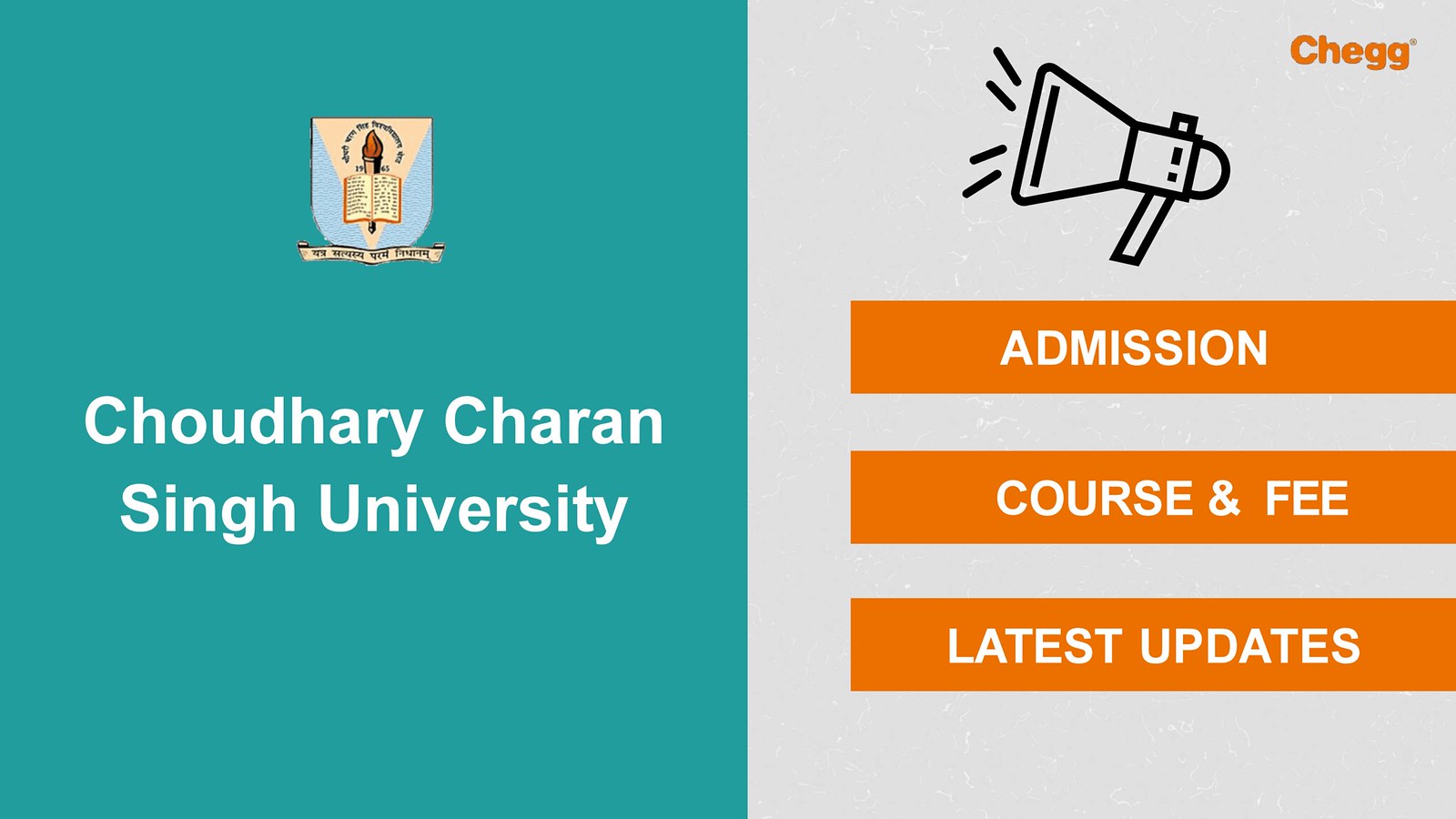 Choudhary Charan Singh University [CCSU], Meerut Flickr