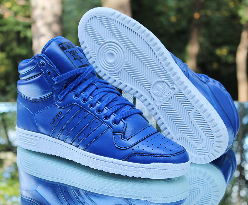 Adidas Top Ten Hi Men’s Size 9.5 Collegiate Royal Blue Whi… Flickr