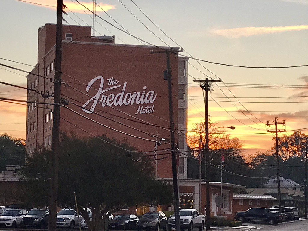 fredonia hotel at sunrise Exquisitely Bored in Nacogdoches Flickr