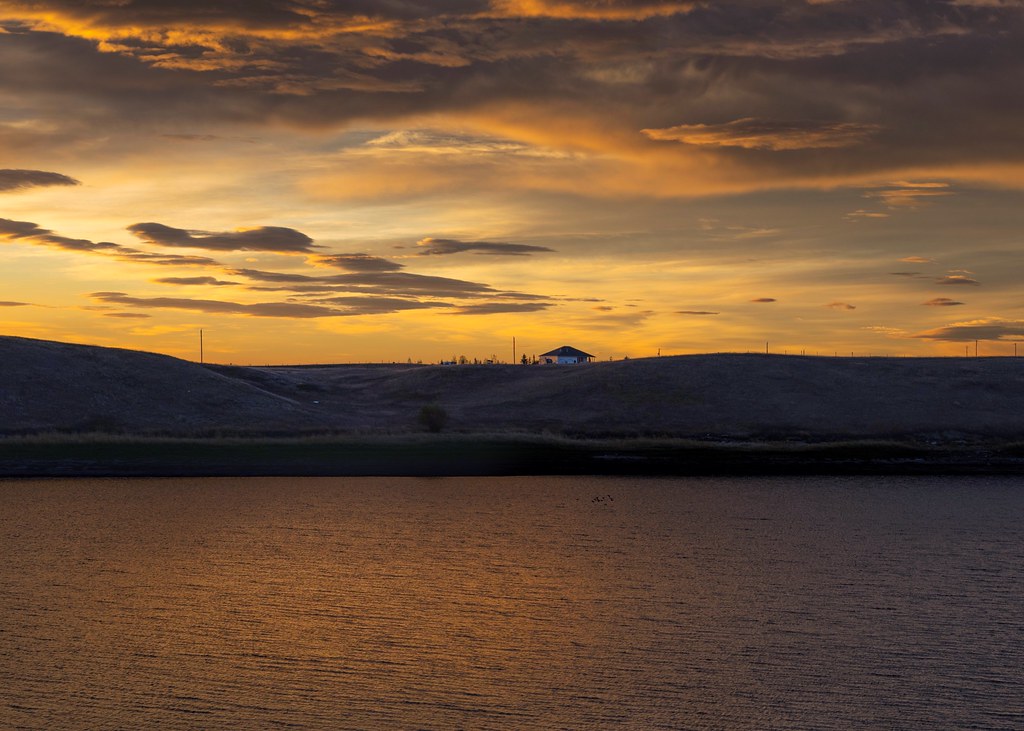 Pine Coulee Reservoir K.R. Alexander Flickr