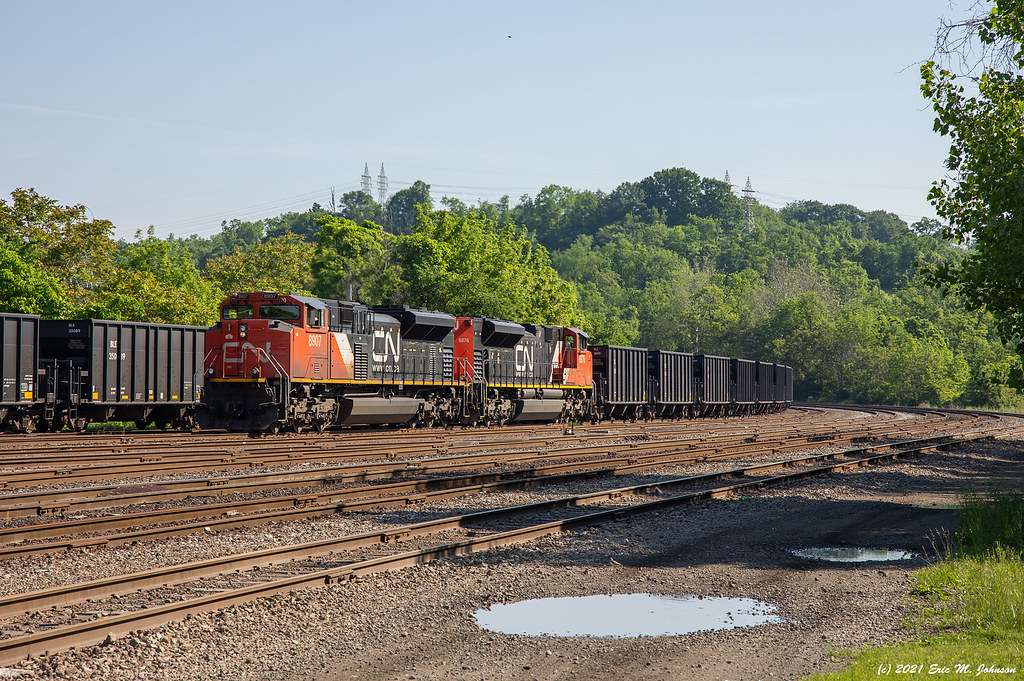 CN 8907 sb ore North Bessemer, PA 652021. A few minutes … Flickr