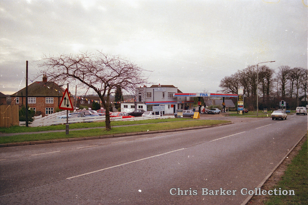 Fina King Edward Avenue, Narborough, Leicestershire 1988… Flickr