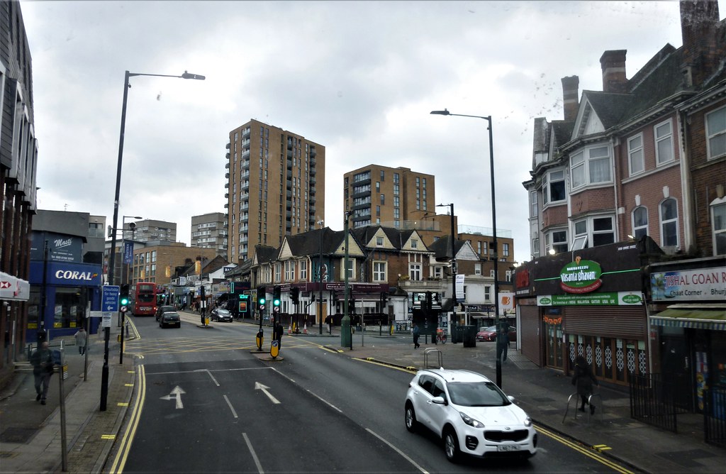 WEMBLEY Harrow Road/High Road Wembley ca1951rr Flickr