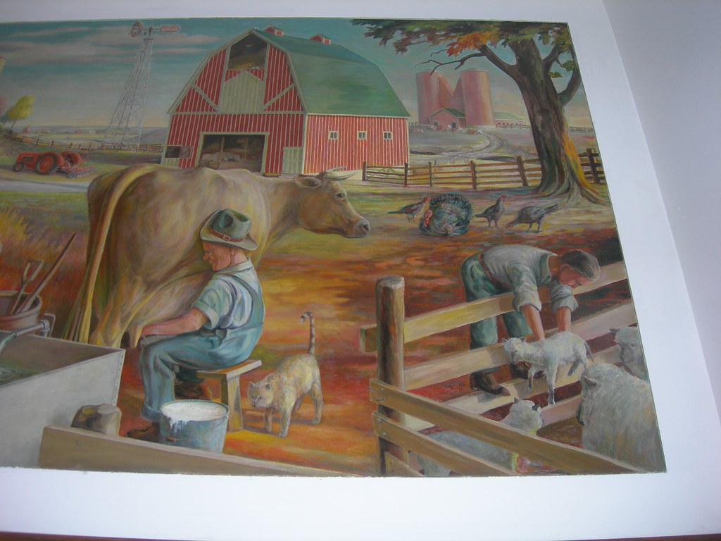 Forest City, Iowa Post Office Mural New Deal mural entitle… Flickr