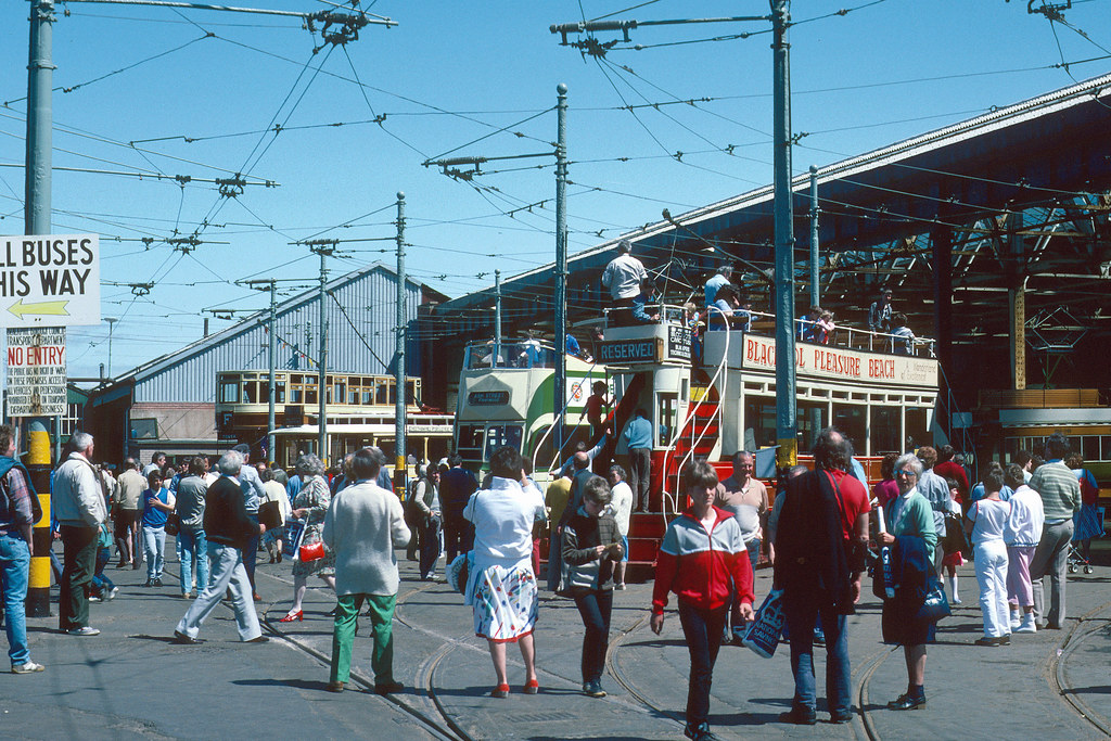 Rigby Road Open Day, Blackpool Tramway Centenary 1985. Sun… Flickr