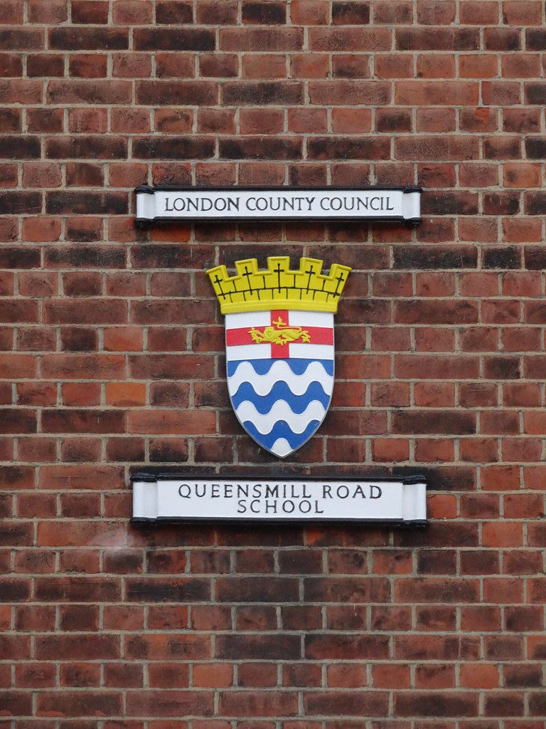 LCC Quensmill Road School Queensmill Road School, Fulham Flickr