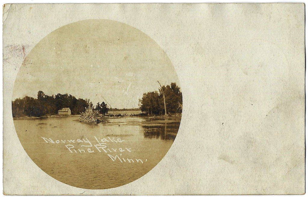 Norway Lake. Pine River, Minn. RPPC. Norway Lake. Pine Riv… Flickr