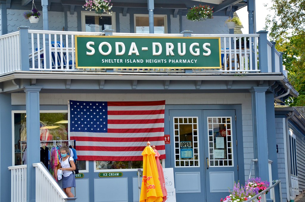 SodaDrugs At the Shelter Island Heights Pharmacy. Joe Shlabotnik