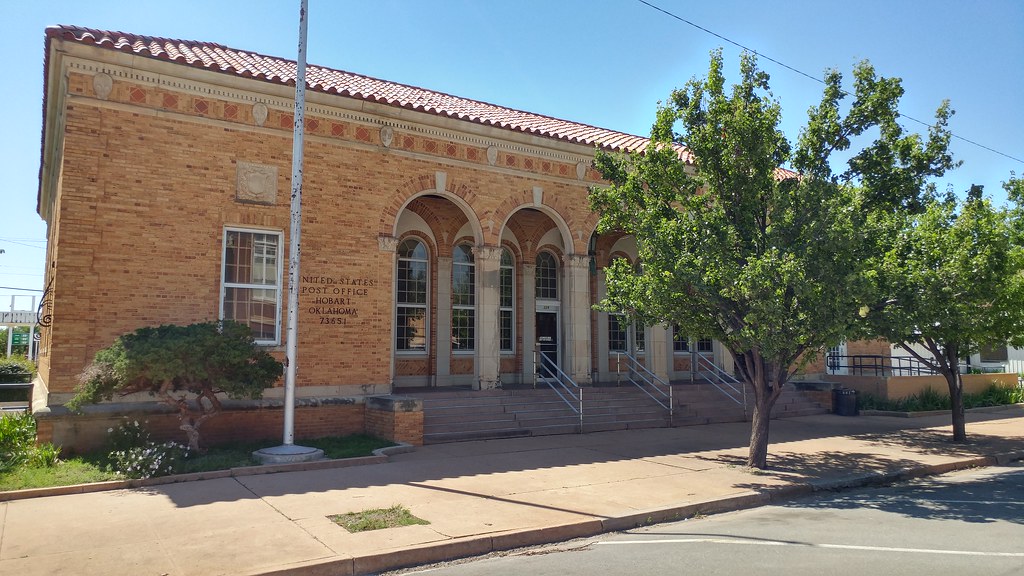 US Post Office, Hobart, OK **Downtown Hobart Historic Dist… Flickr
