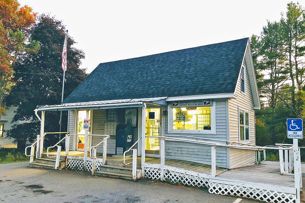 Coopers Mills, ME post office Lincoln County. Photo by E K… Flickr