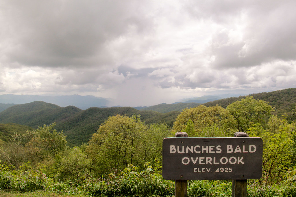 Bunches Bald Overlook Blue Ridge Parkway, North Carolina. Flickr
