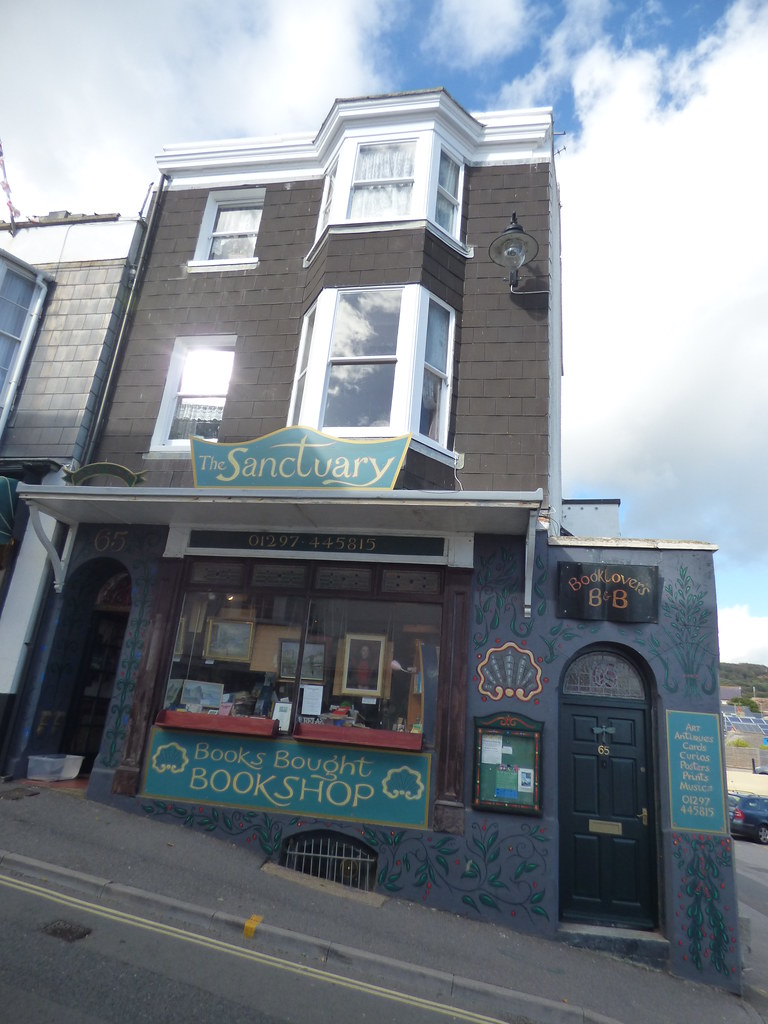 The Sanctuary Book Shop Broad Street, Lyme Regis a photo on Flickriver