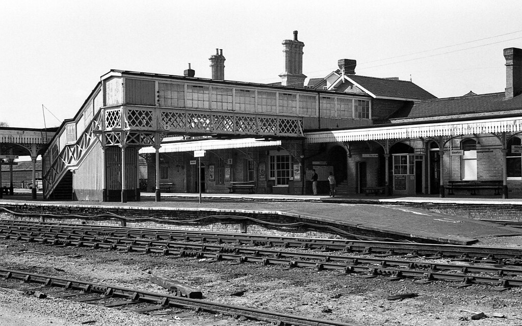 Sleaford station 1978 kevin smith Flickr