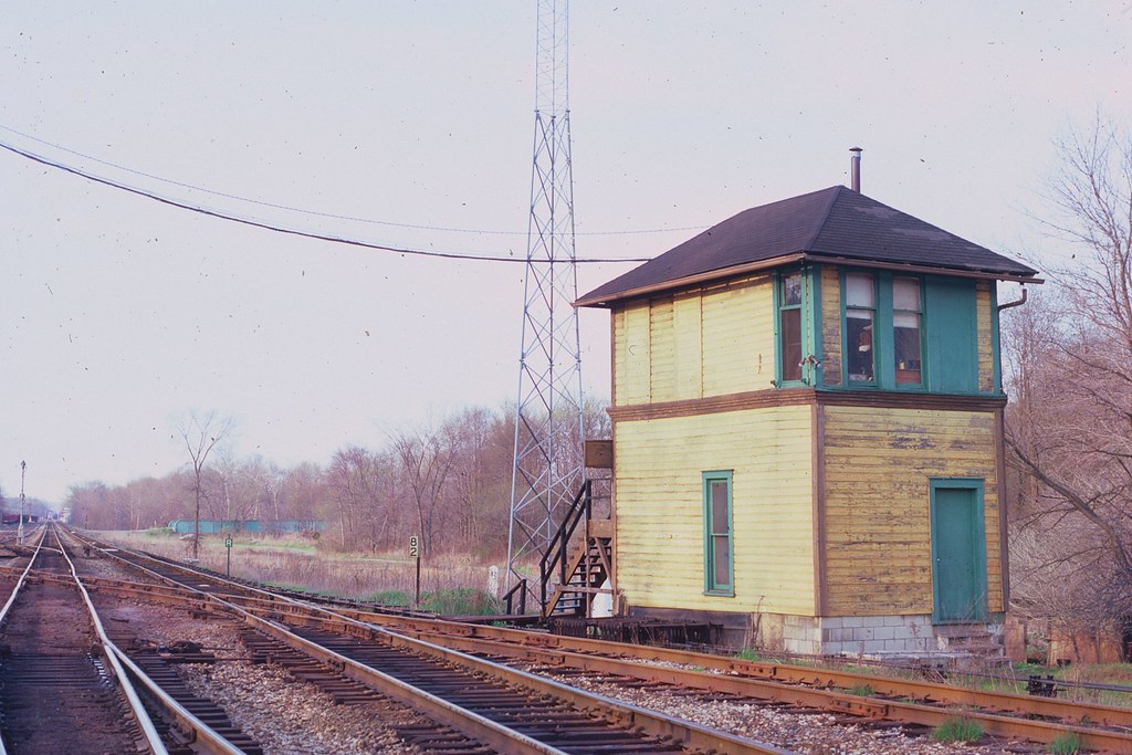 Bruin Tower Shenango PA May 1980 exErie RR crossed by PRR… Flickr