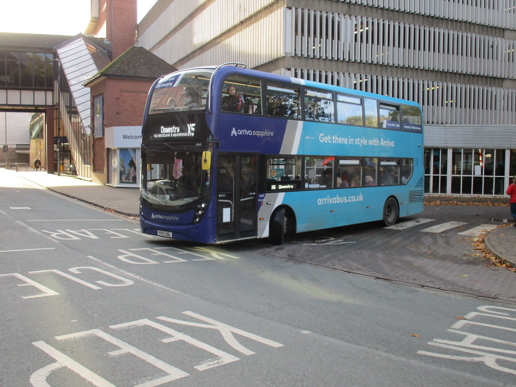 4545_YY67HDL Seen Coming out of Shrewsbury Bus Station is … Flickr