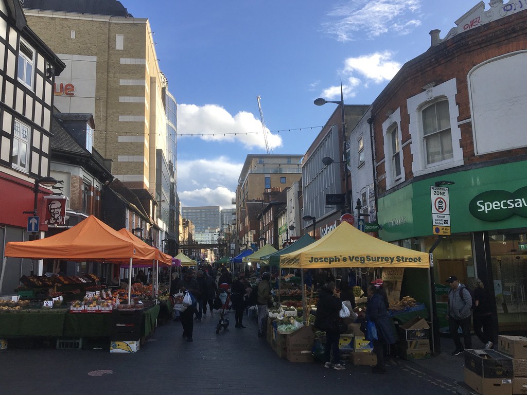 Surrey Street Market Croydon, London, UK 1st November 20… lazy