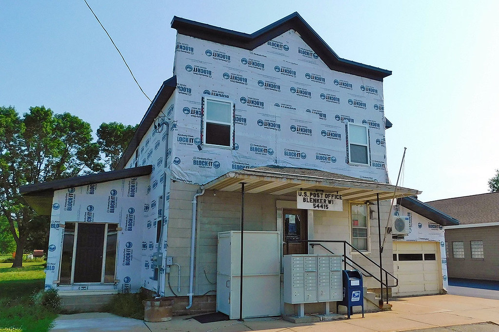 Blenker, WI post office Wood County. Photo by J Emerson, J… Flickr