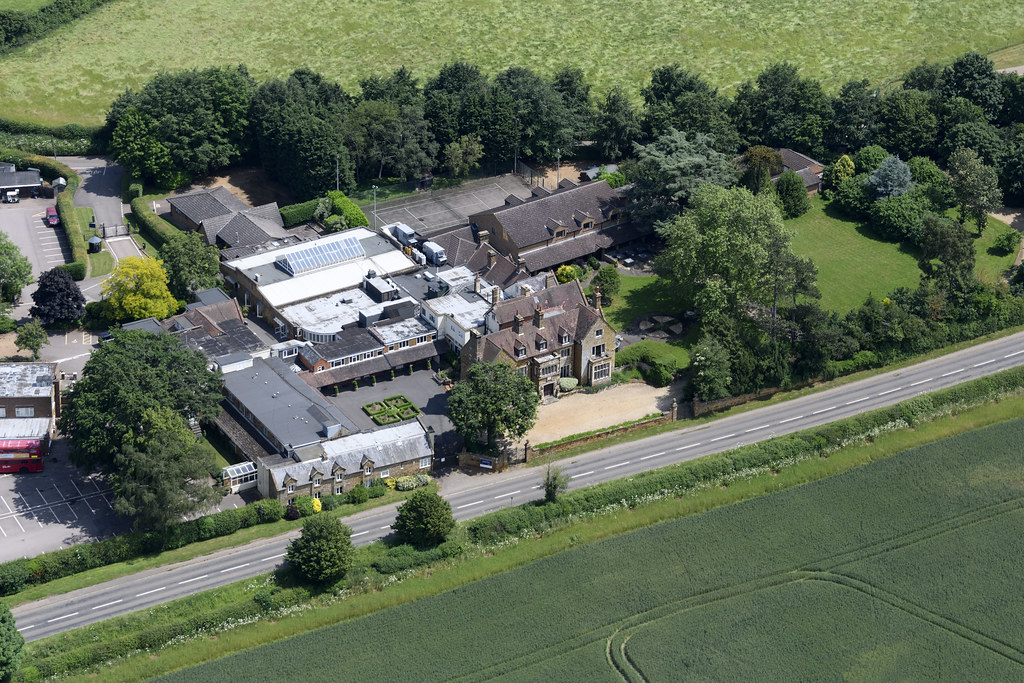 Highgate House aerial image hotel near Creaton in Northa… Flickr