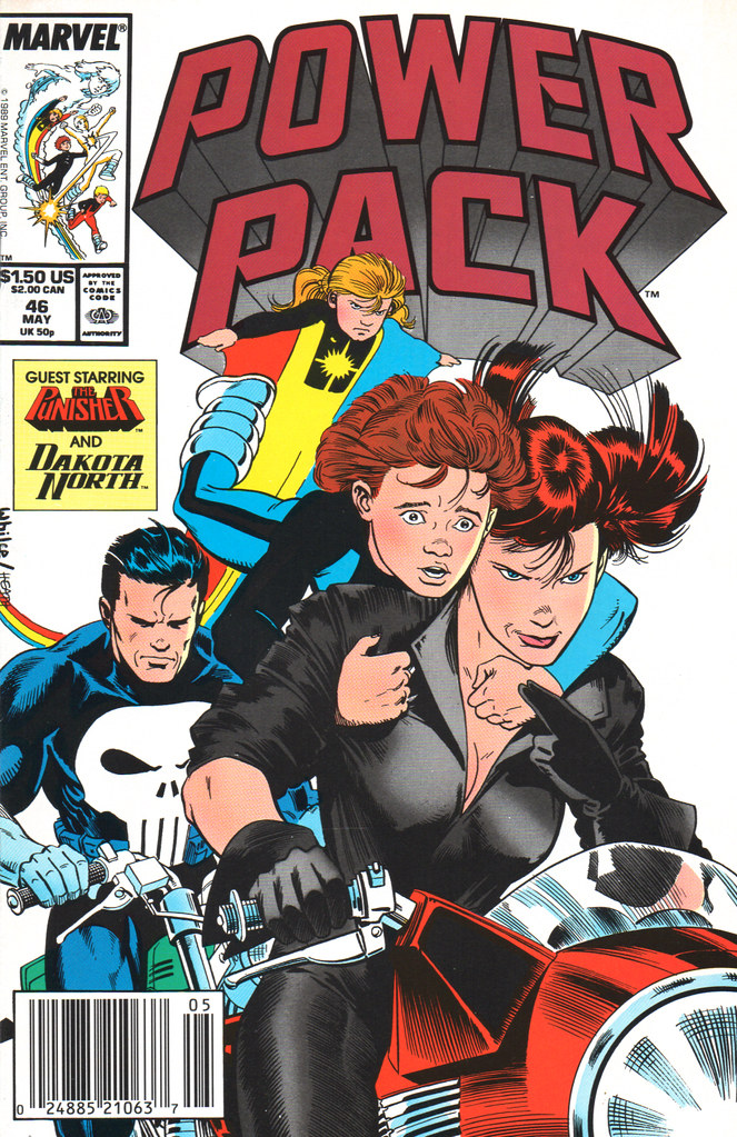Power Pack Comic Book Issue No. 46, May 1989 (Marvel Comi… Flickr