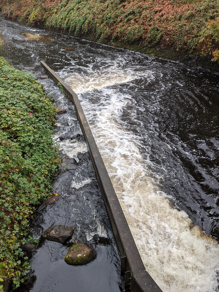 Cariboo Dam spillway and fish ladder For my video; youtu.b… Flickr