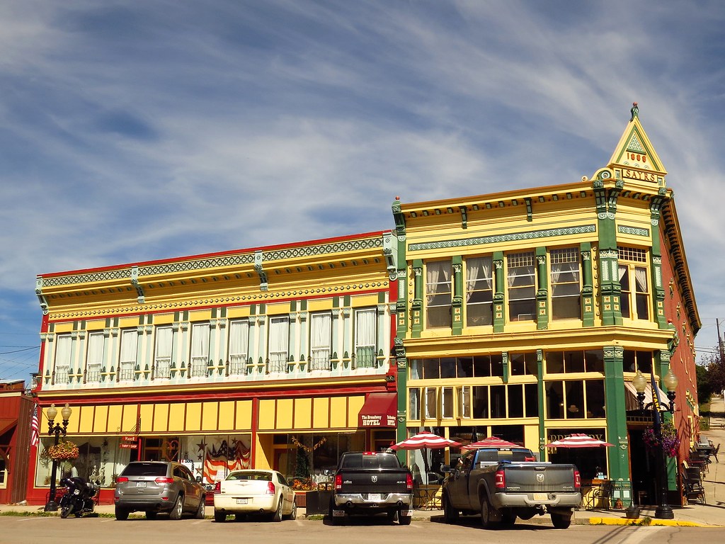 Philipsburg Sayr's & Merrill Buildings Philipsburg, Monta… Flickr