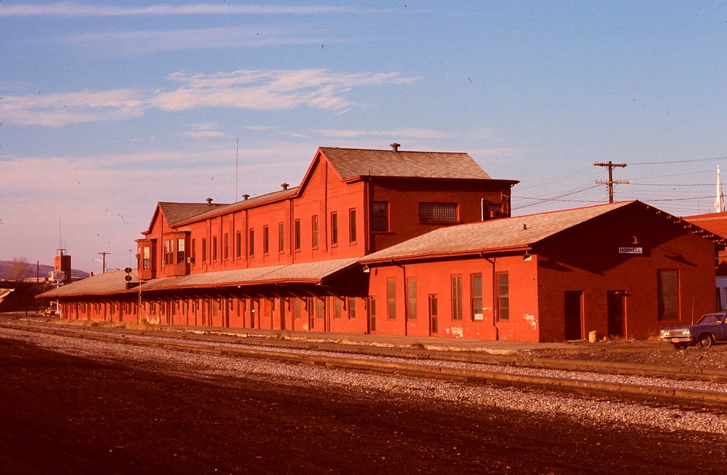 Hornell NY ERIE Station and division offices December 1976… Flickr