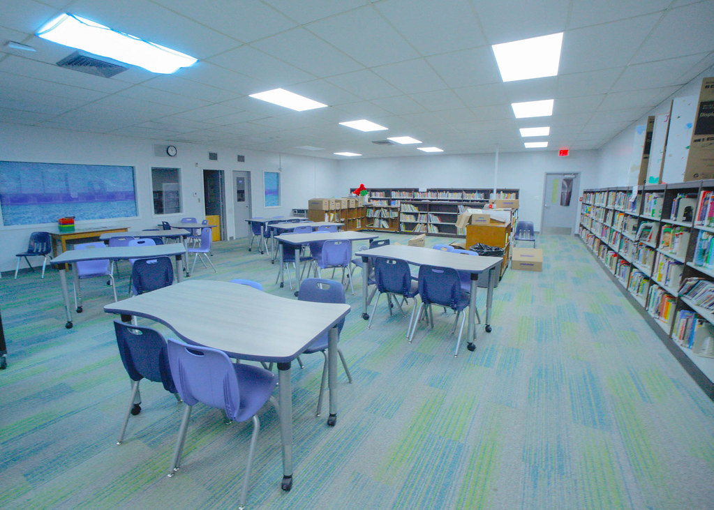 Broadview Elementary School Media Center renovation Flickr