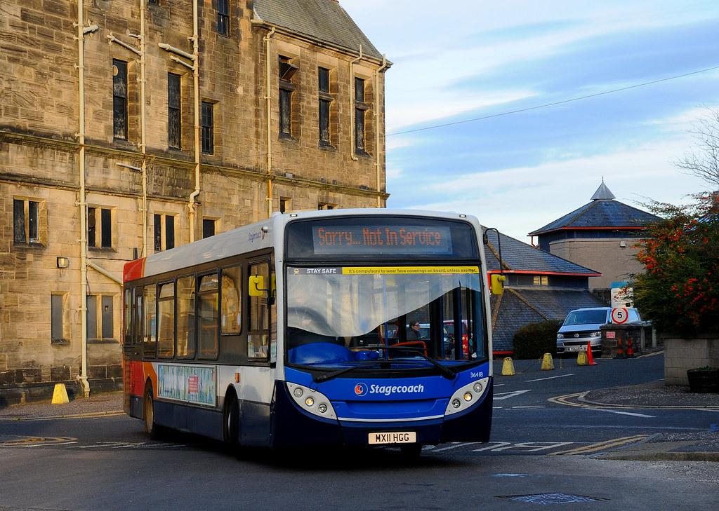Stagecoach 36418 Stagecoach Fife at Dunfermline Bus Statio… Gordon