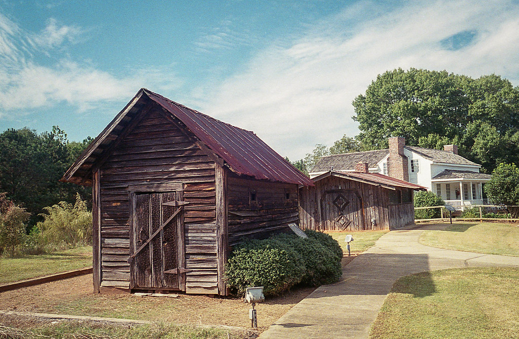 Sheds and the White House Heritage Park, McDonough, Flickr