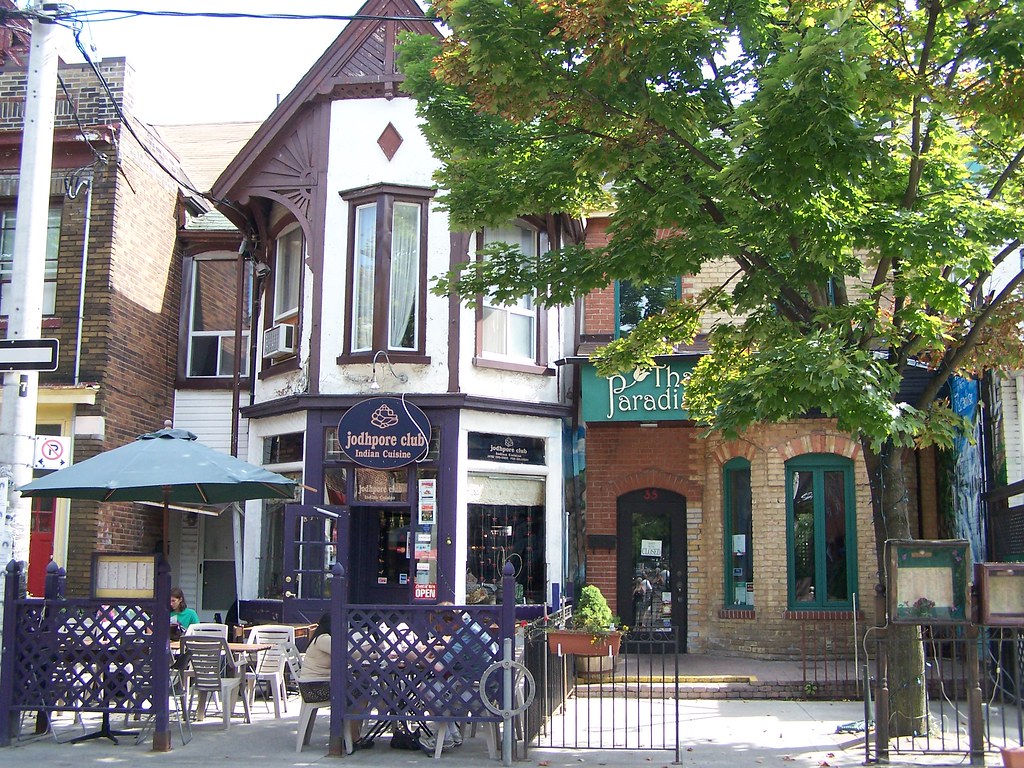 Toronto Ontario Canada Baldwin Village Heritage Patio Dining